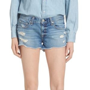 Rag & Bone Distressed vintage cut-off short (25)